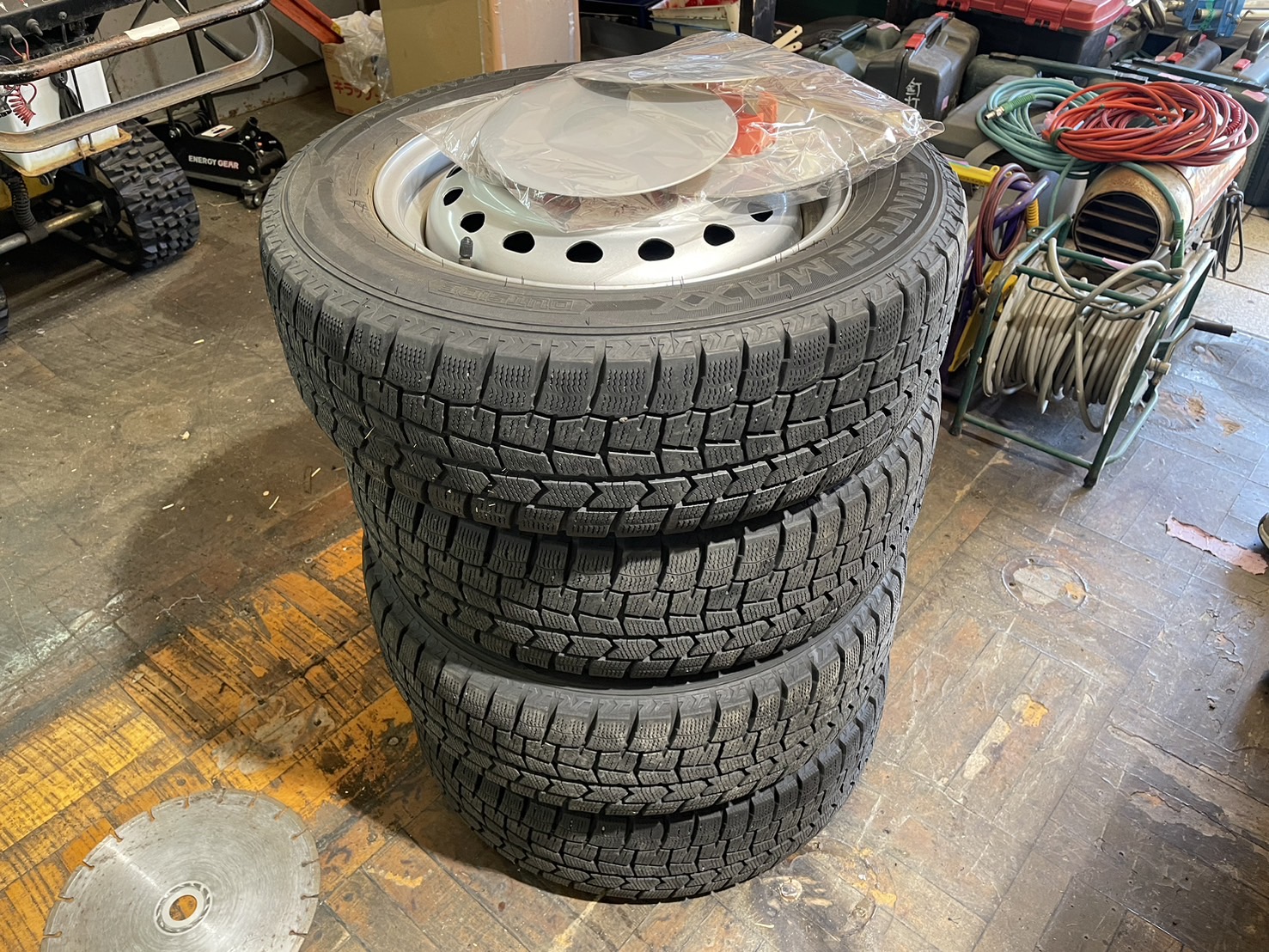 ダンロップタイヤホイール4本セット<span>185/65R/15