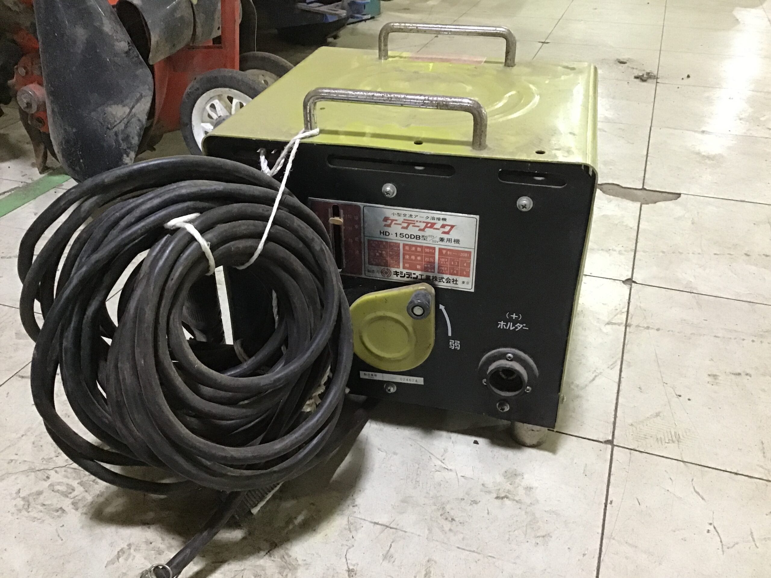キシデン溶接機<span>HDｰ150DB
