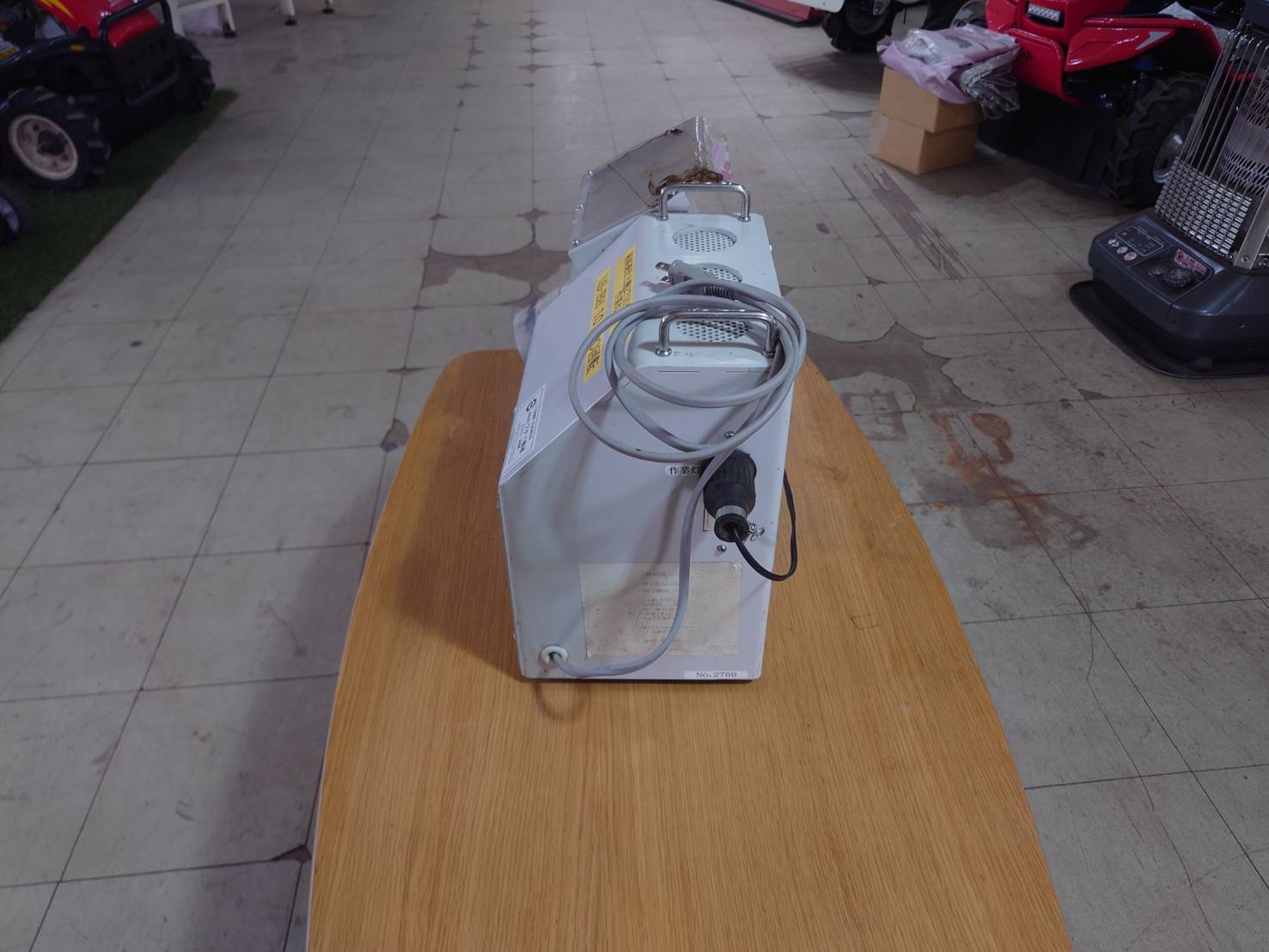 フタバ農機　にんにく根擦り機　NS-BH　10000回転