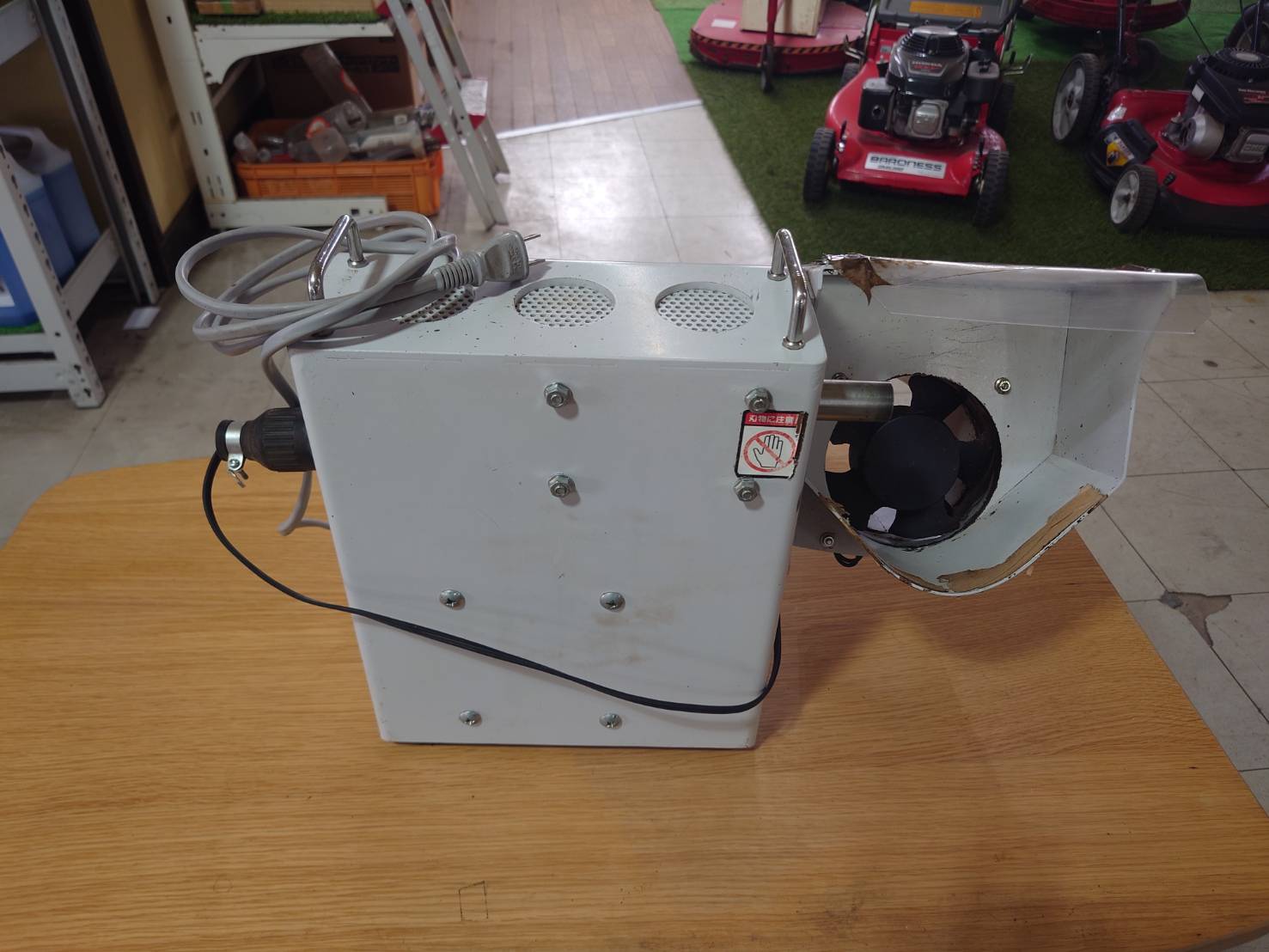 フタバ農機　にんにく根擦り機　NS-BH　10000回転