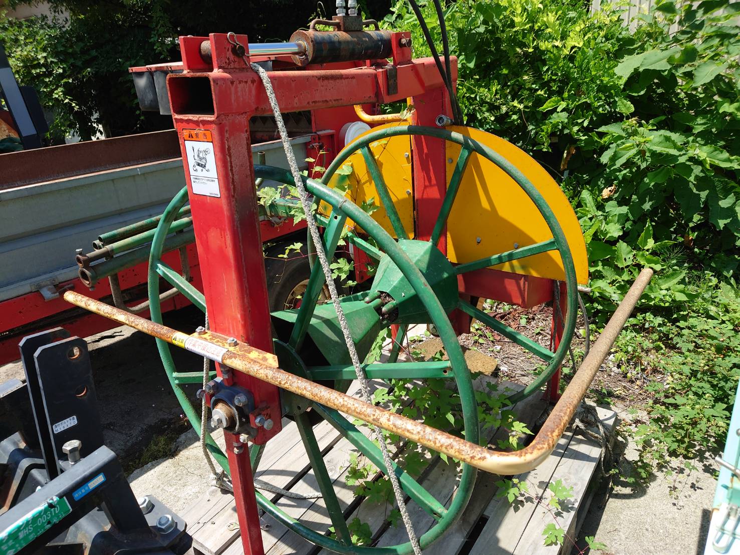 つる巻き機