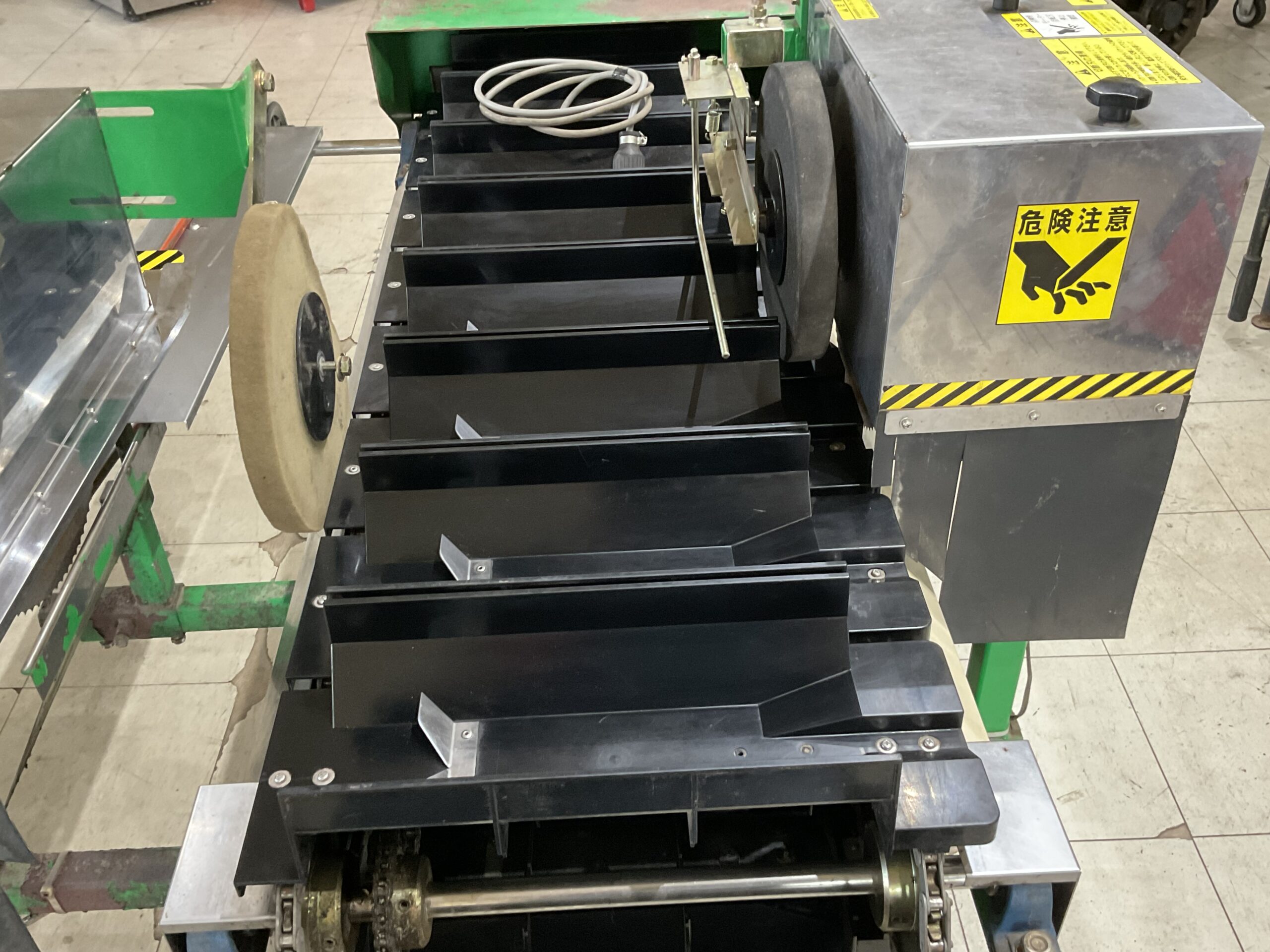 ネギ根葉切り機　マツモト　MNC-DXL