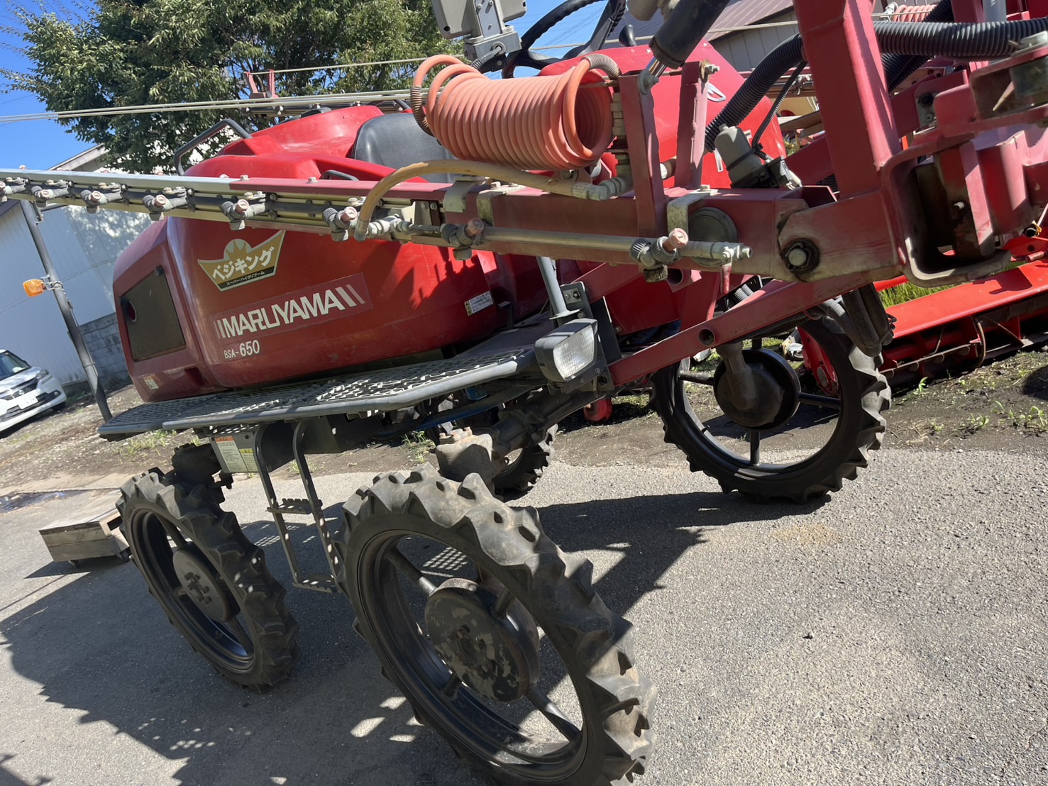 丸山乗用スプレイヤー<span>BSA-650