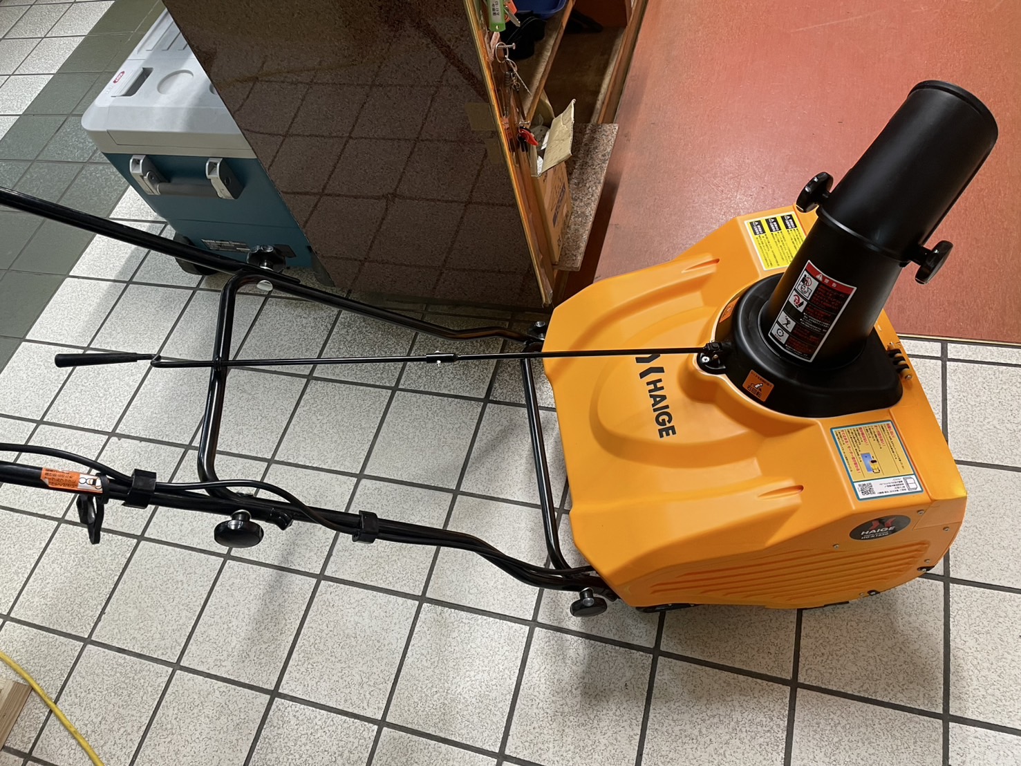 ハイガー  電動除雪機 <span>HG-K1650