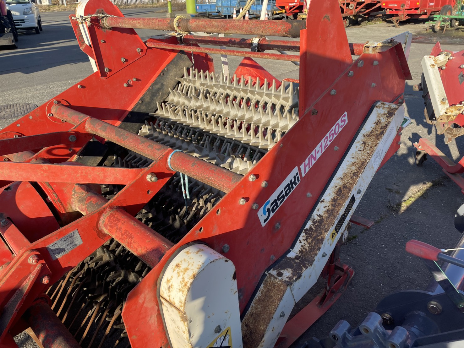 ササキにんにく掘り取り機<span>HN-1250S