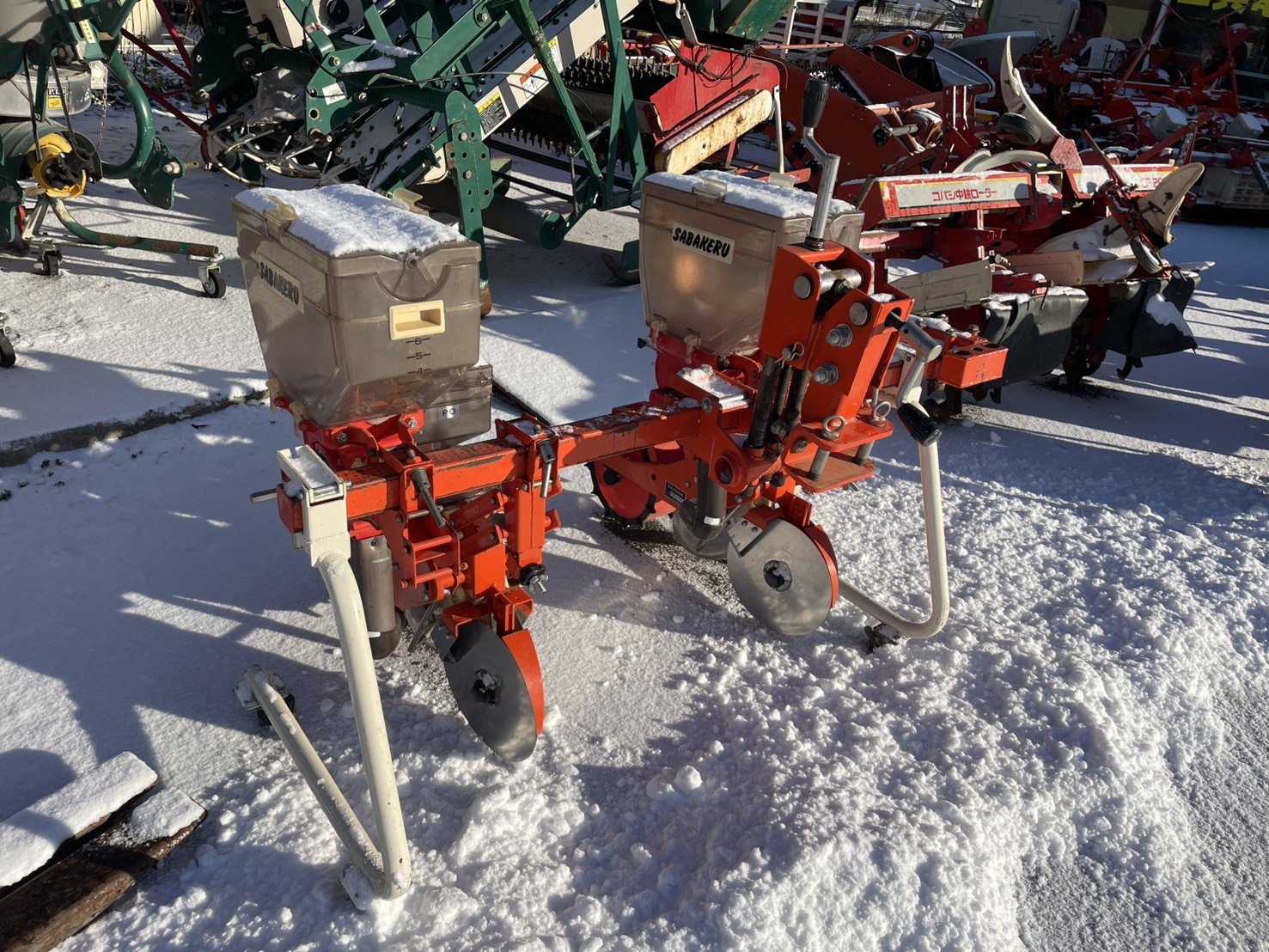 サン機工トラクター用施肥播種機<span>SO-400