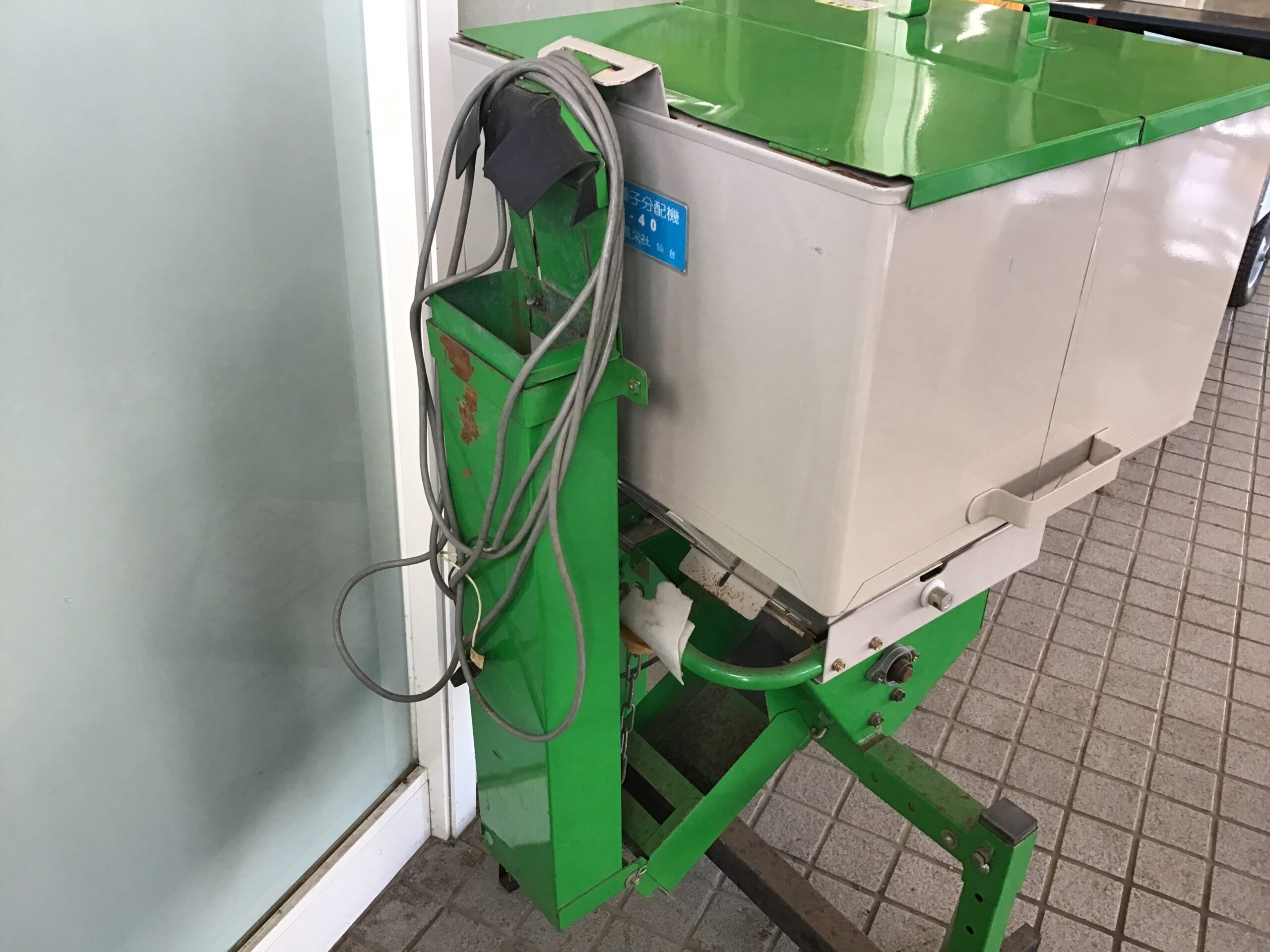 にんにく種子分配機　NTDｰ40